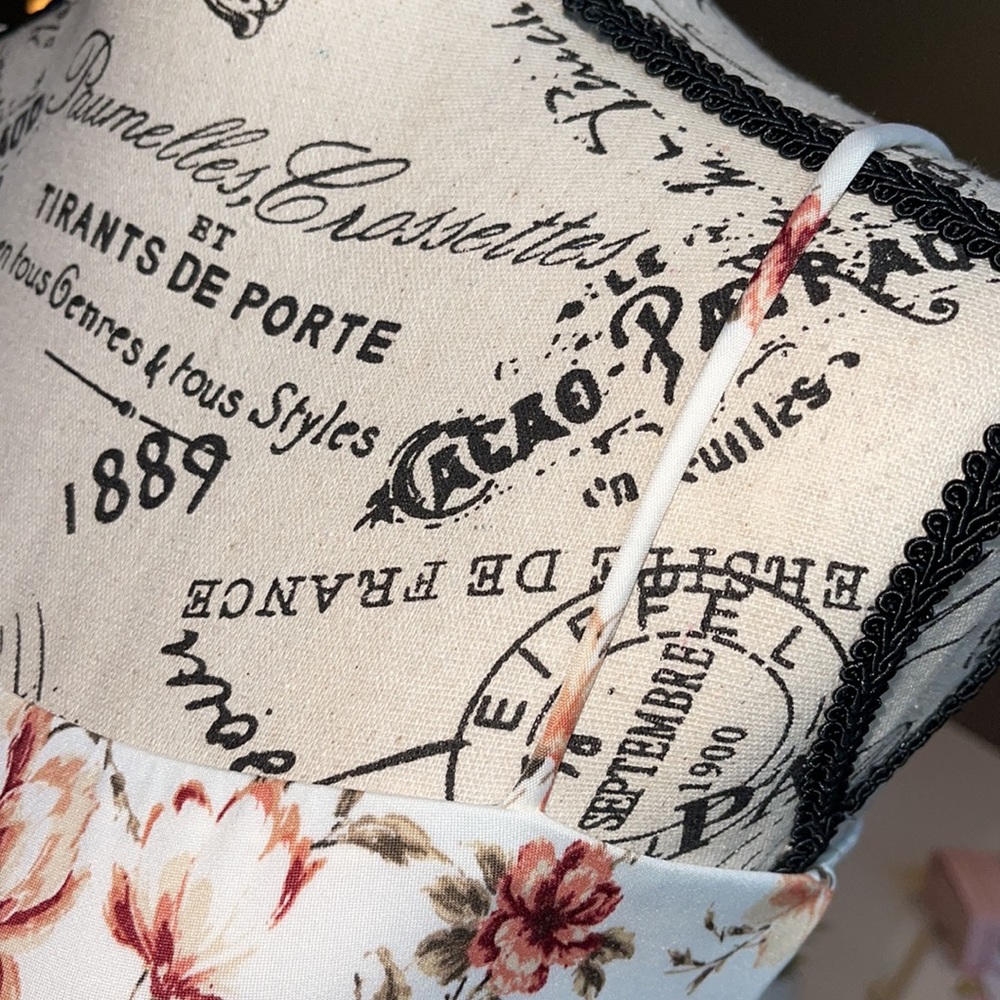 Ruched Flower Print Dress Designed by Windsor - Picture 8 of 12